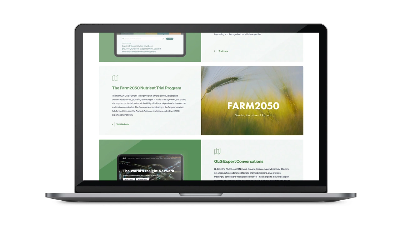 Agritech Activator Website