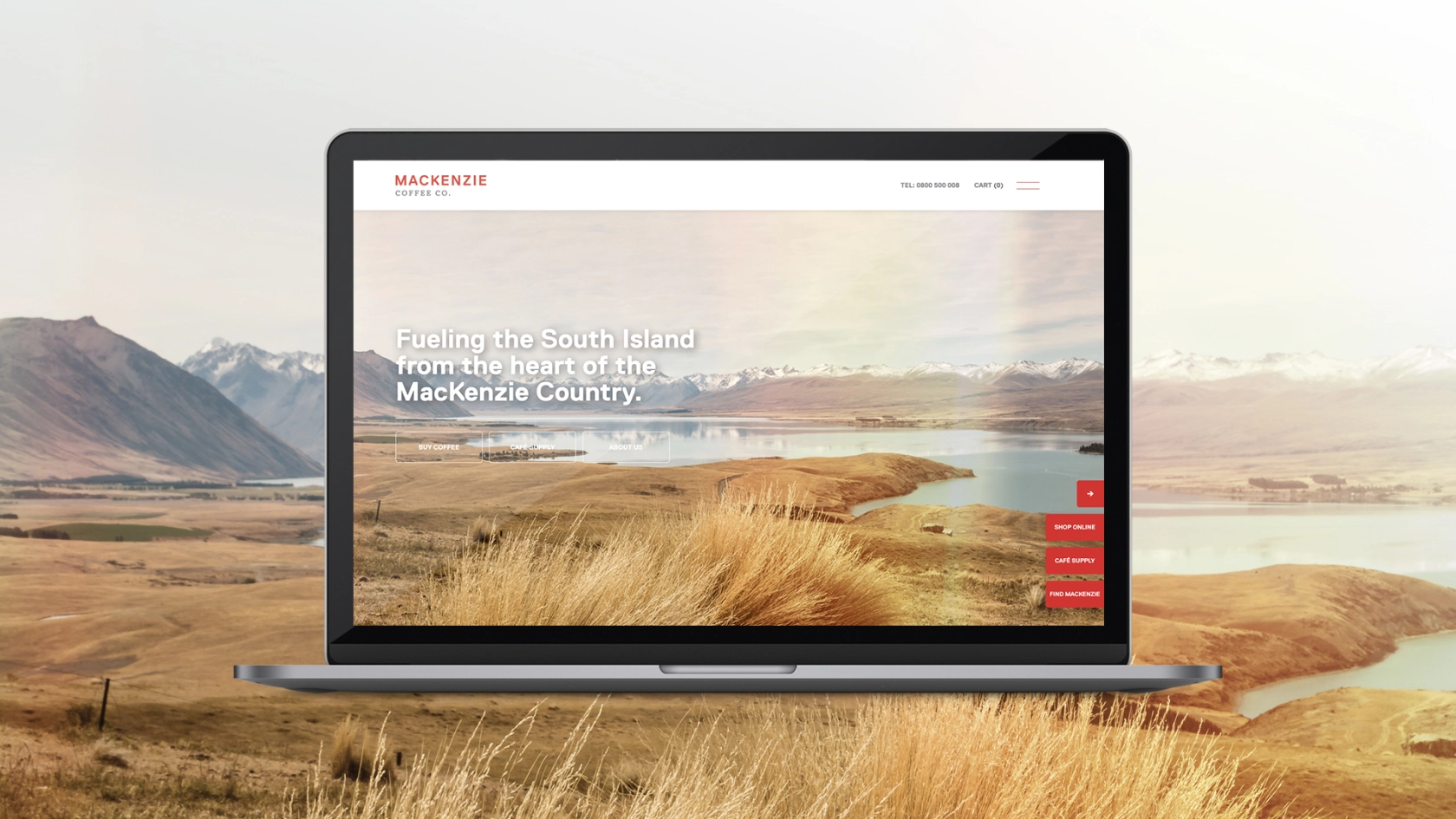 Mackenzie coffee website