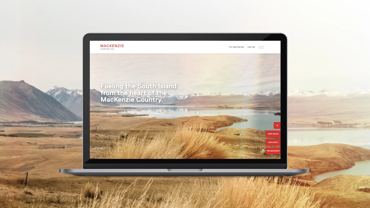 Mackenzie coffee website