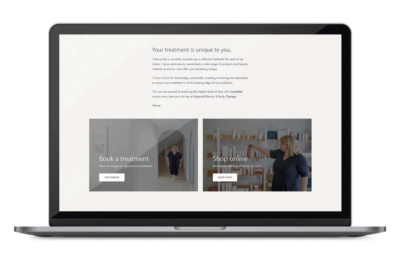 Regenerate Website