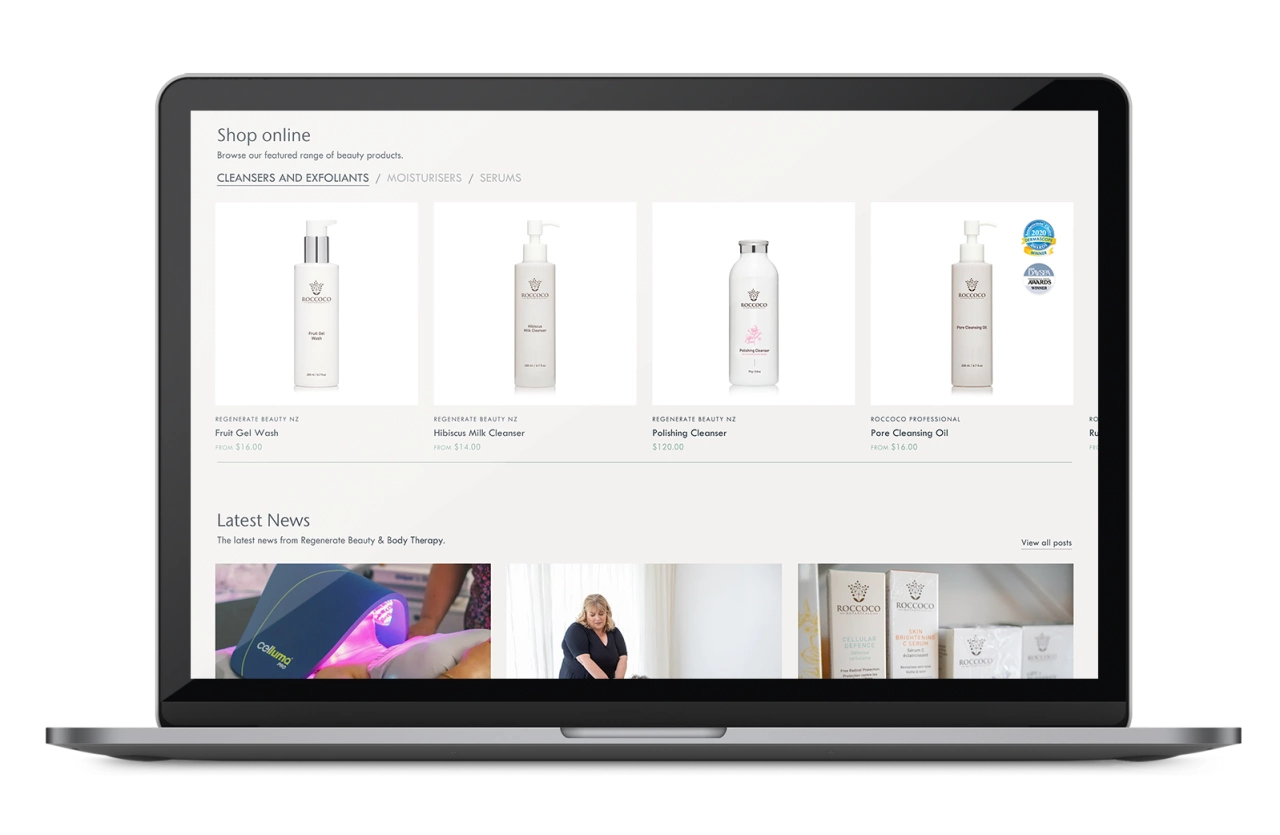 Regenerate Website
