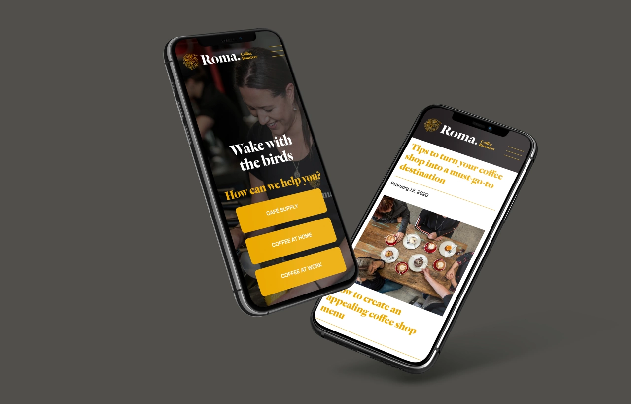 Roma Coffee Website