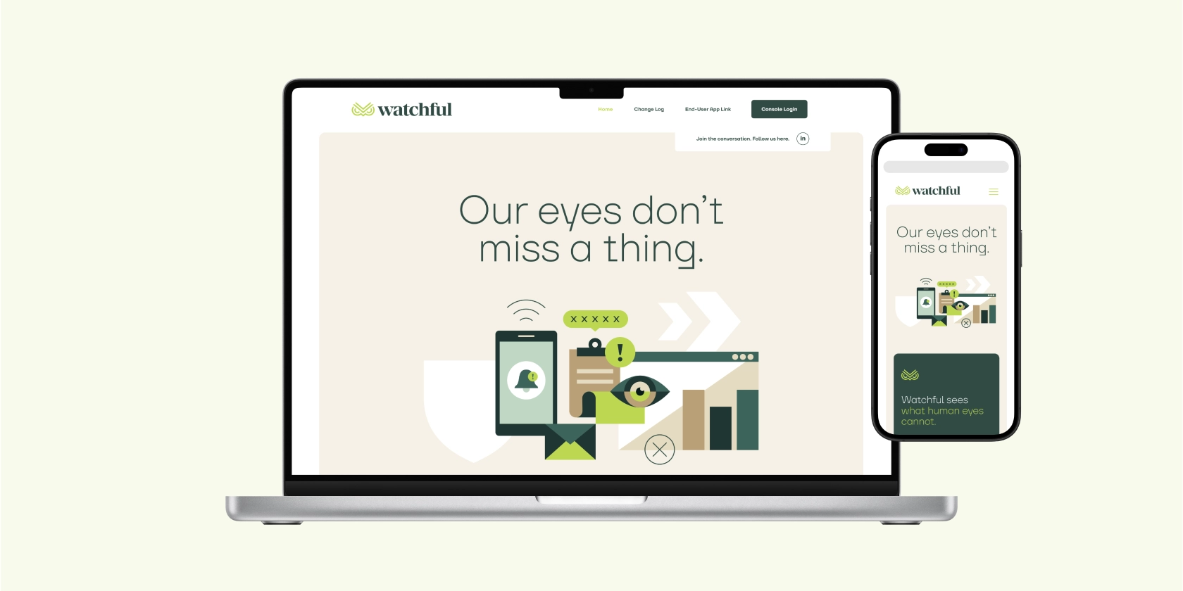 Watchful website