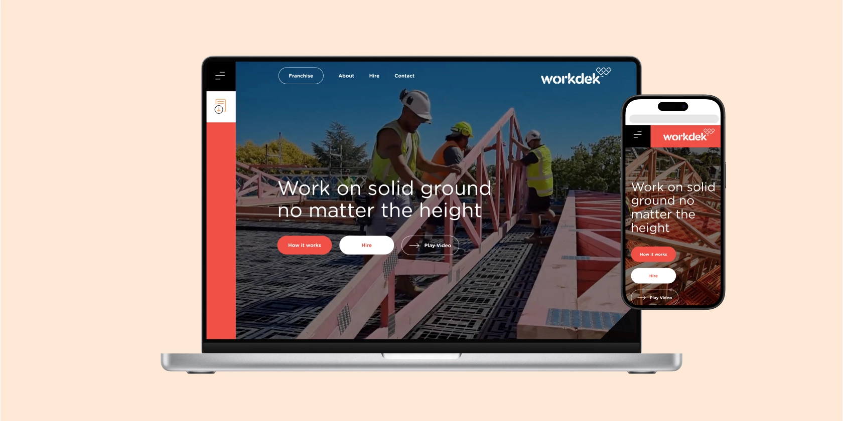 Workdek website